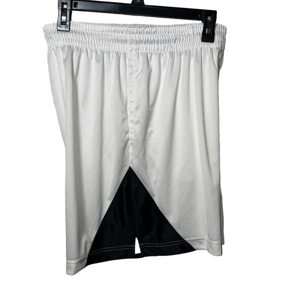Nike Women's Dri-FIT I So Fly Basketball Shorts, white/black Large - Picture 1 of 6